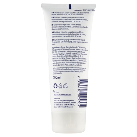Salvelox Med Foot Repair Cream 100 ml